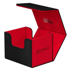 Ultimate Guard Sidewinder 100+ XenoSkin SYNERGY Schwarz/Rot - Smalltinytoystore