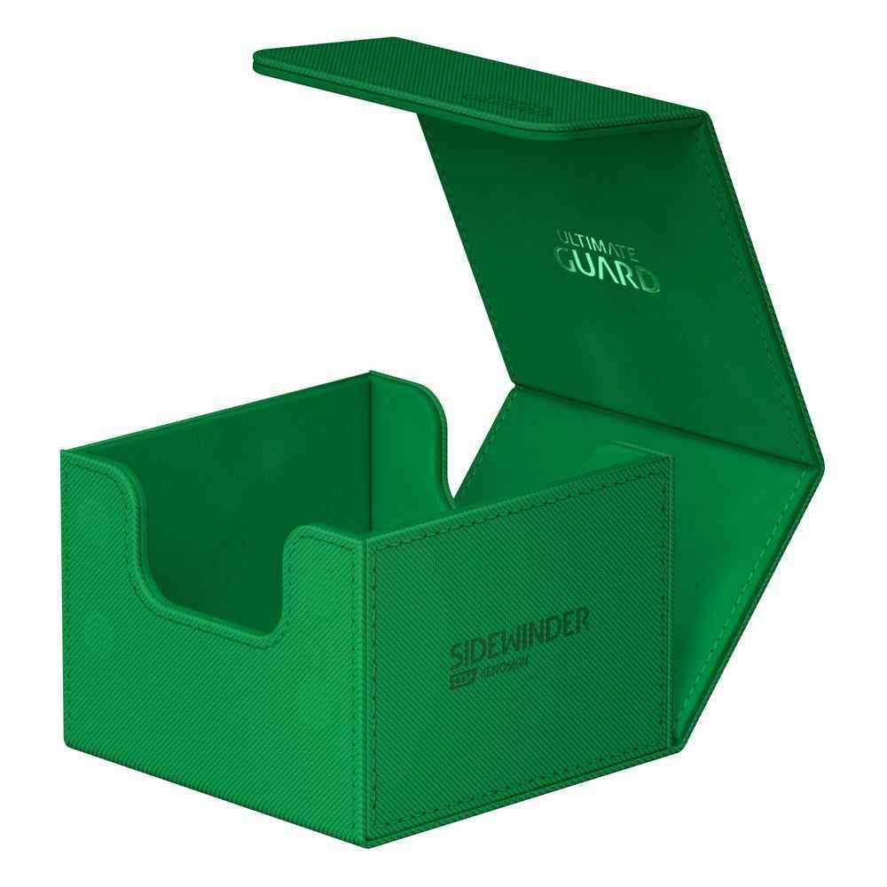 Ultimate Guard Sidewinder 133+ XenoSkin Monocolor Grün - Smalltinytoystore
