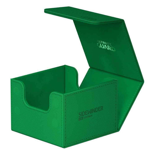 Ultimate Guard Sidewinder 133+ XenoSkin Monocolor Grün - Smalltinytoystore