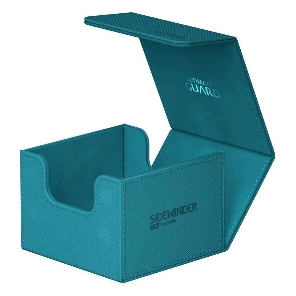 Ultimate Guard Sidewinder 133+ XenoSkin Monocolor Petrolblau - Smalltinytoystore