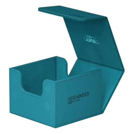 Ultimate Guard Sidewinder 133+ XenoSkin Monocolor Petrolblau - Smalltinytoystore
