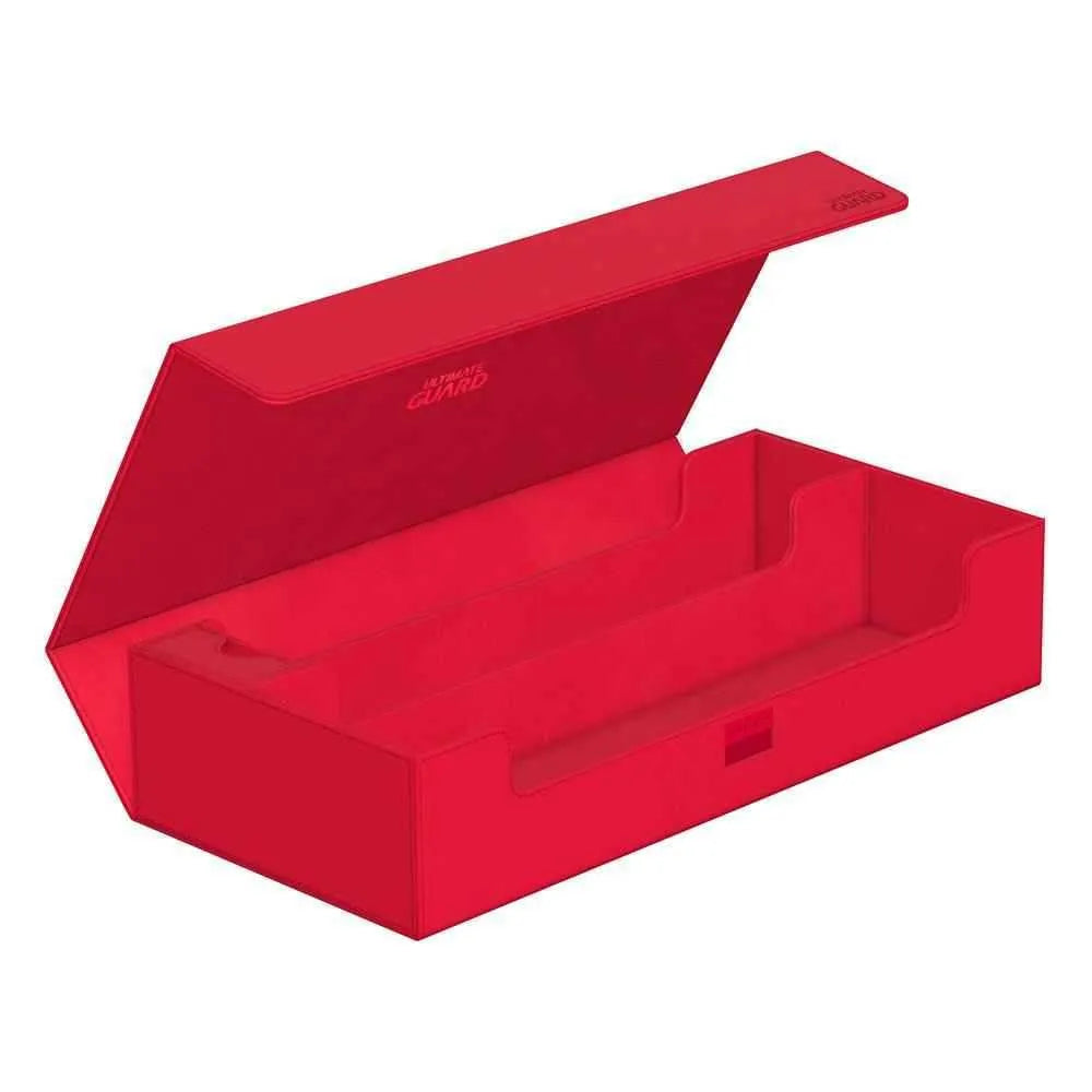 Ultimate Guard Superhive 550+ XenoSkin Monocolor Rot - Smalltinytoystore