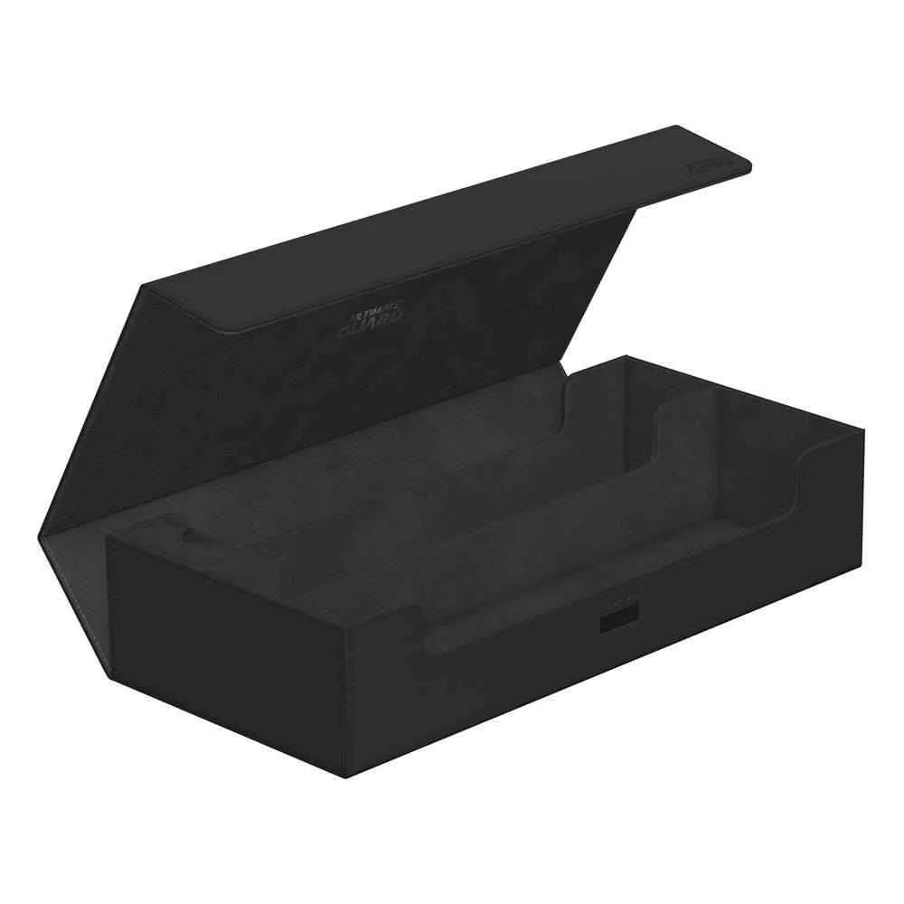 Ultimate Guard Superhive 550+ XenoSkin Monocolor Schwarz - Smalltinytoystore