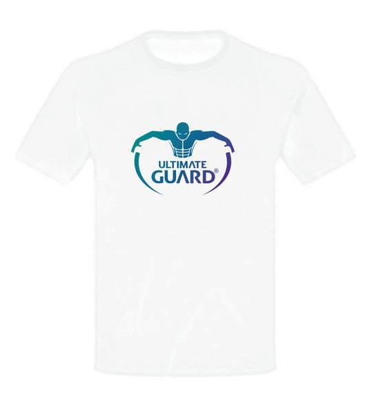 Ultimate Guard T-Shirt Logo Weiß Größe XXL - Smalltinytoystore