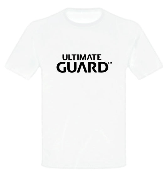 Ultimate Guard T-Shirt Wordmark Weiß Größe XXL - Smalltinytoystore