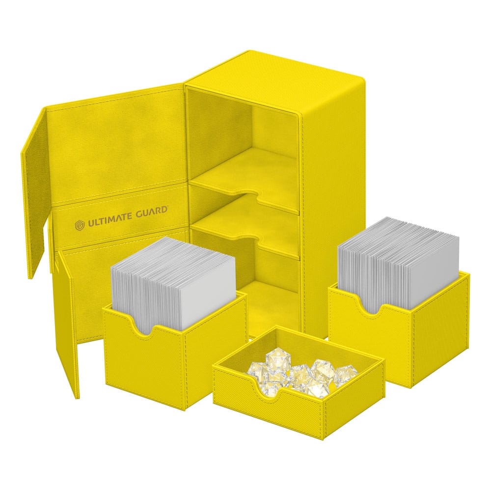 Ultimate Guard Twin Flip'n'Tray 200+ Xenoskin "Summer Edition 2025" -Dandelion - Smalltinytoystore