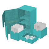 Ultimate Guard Twin Flip'n'Tray 200+ Xenoskin "Summer Edition 2025" - Lagoon - Smalltinytoystore