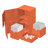 Ultimate Guard Twin Flip'n'Tray 200+ Xenoskin "Summer Edition 2025" - Peach - Smalltinytoystore