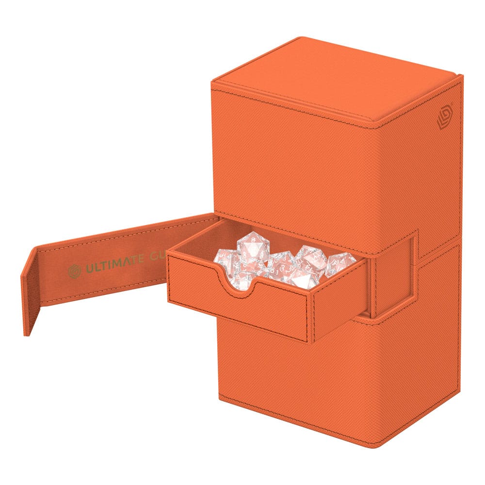 Ultimate Guard Twin Flip'n'Tray 200+ Xenoskin "Summer Edition 2025" - Peach - Smalltinytoystore