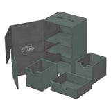 Ultimate Guard Twin Flip`n`Tray 160+ XenoSkin Monocolor Grau - Smalltinytoystore