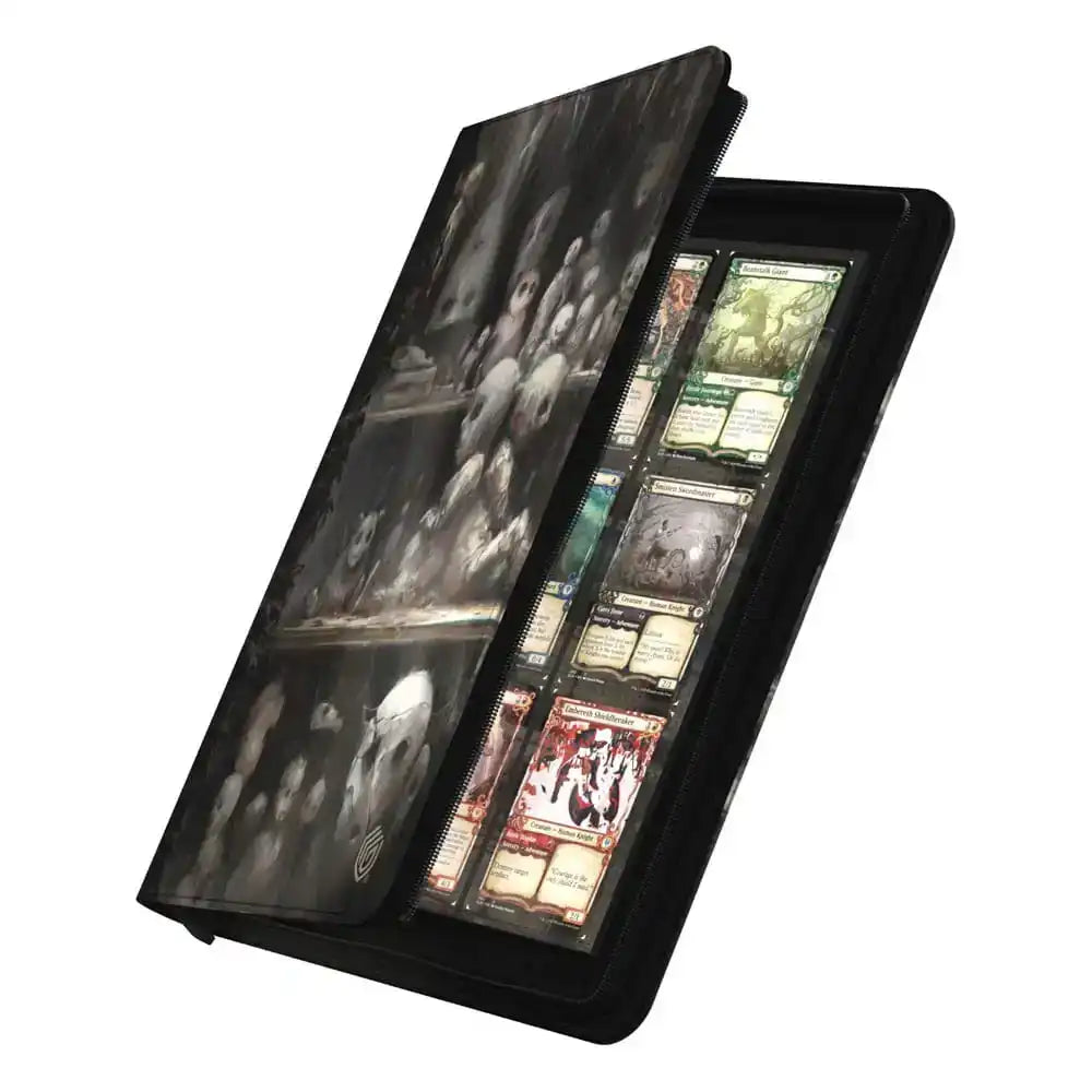 Ultimate Guard Zipfolio 360 Xenoskin Magic: The Gathering "Duskmourn: House of Horror" - Dollmaker’s Shop - Smalltinytoystore
