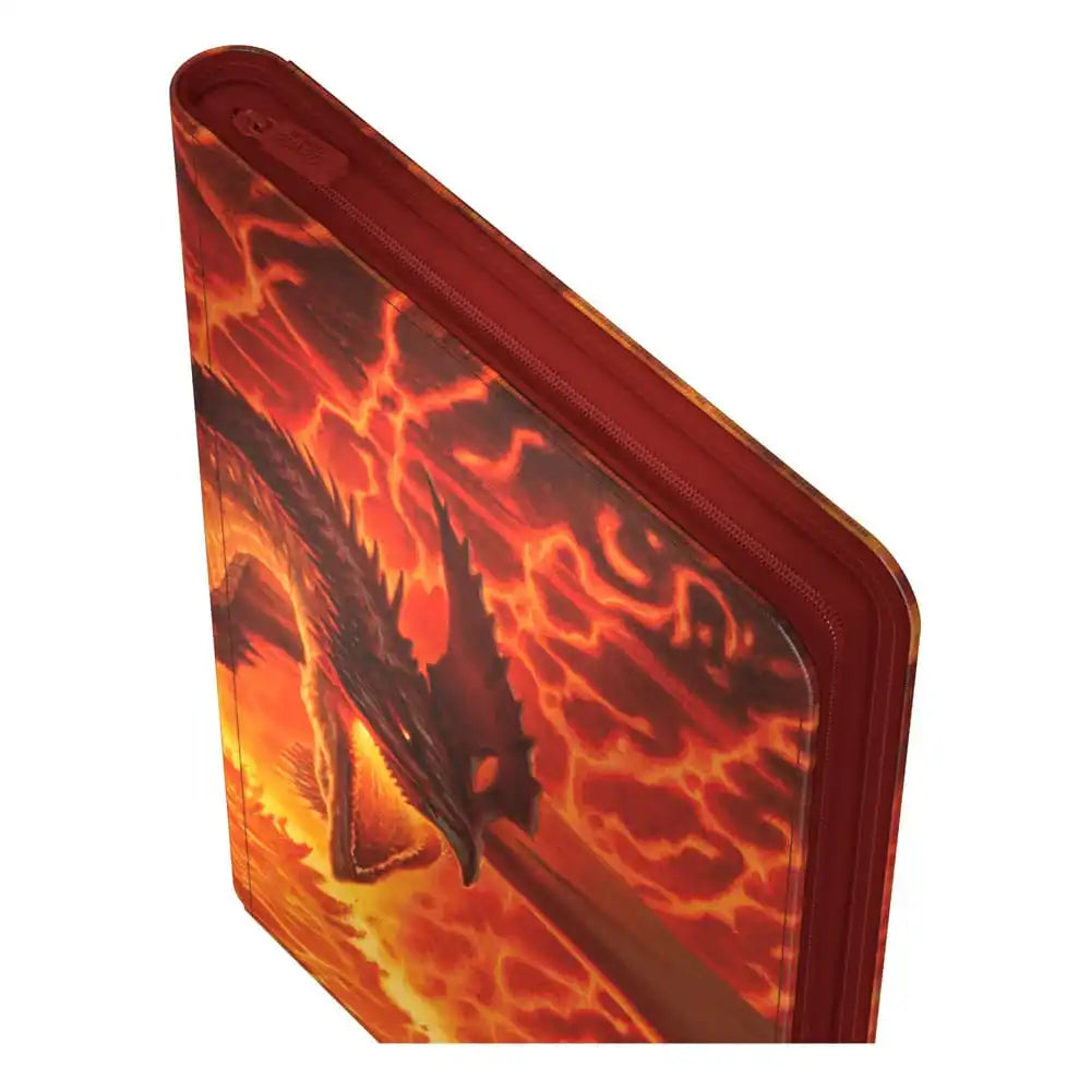 Ultimate Guard Zipfolio 360 Xenoskin Magic: The Gathering "Tarkir: Dragonstorm" - Magmatic Hellkite - Smalltinytoystore
