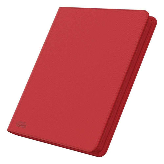 Ultimate Guard Zipfolio 480 - 24-Pocket XenoSkin (Quadrow) - Rot - Smalltinytoystore