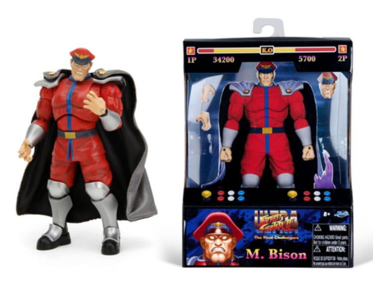 Ultra Street Fighter II The Final Challengers 1/12 Bison 15 cm - Smalltinytoystore