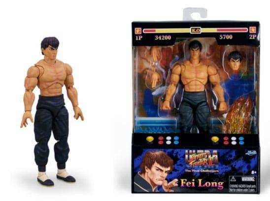 Ultra Street Fighter II The Final Challengers 1/12 Fei-Long 15 cm - Smalltinytoystore