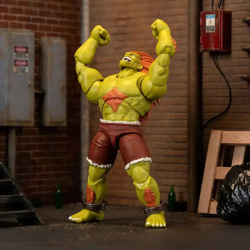 Ultra Street Fighter II: The Final Challengers Actionfigur 1/12 Blanka 19 cm - Smalltinytoystore