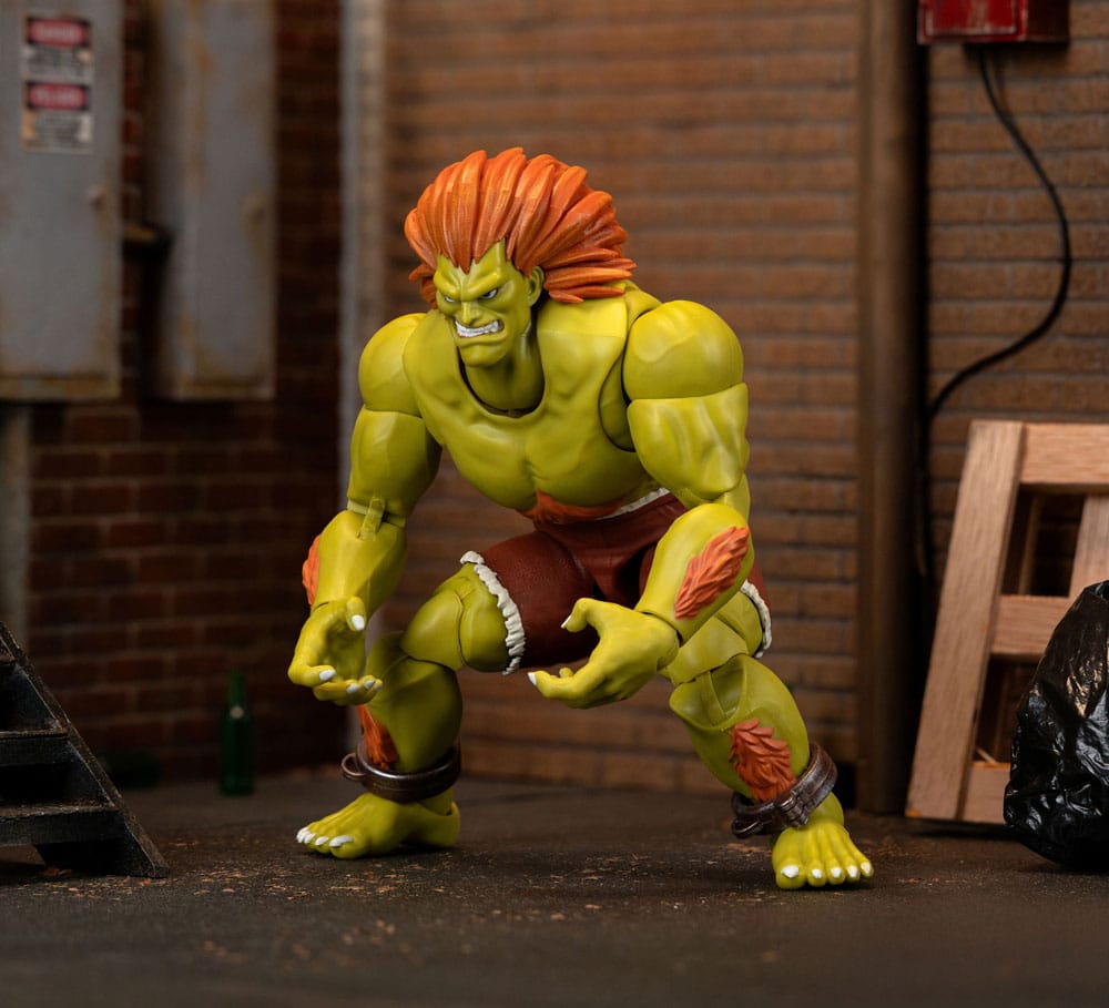 Ultra Street Fighter II: The Final Challengers Actionfigur 1/12 Blanka 19 cm - Smalltinytoystore