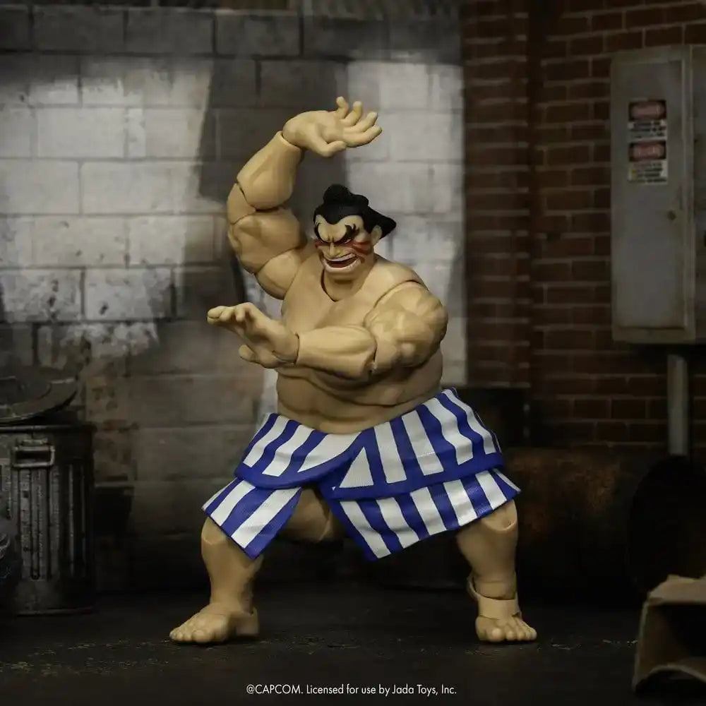 Ultra Street Fighter II: The Final Challengers Actionfigur 1/12 E. Honda 16 cm