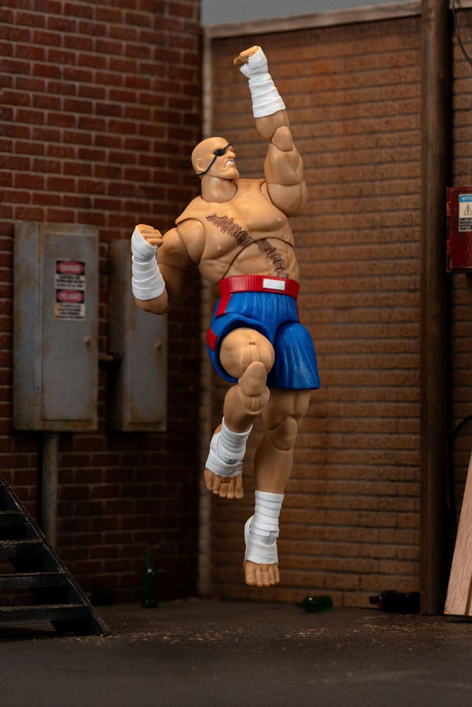 Ultra Street Fighter II: The Final Challengers Actionfigur 1/12 Sagat 19 cm - Smalltinytoystore