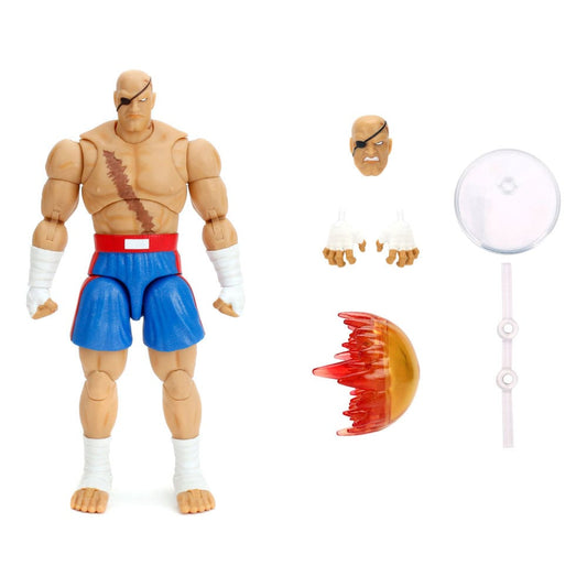 Ultra Street Fighter II: The Final Challengers Actionfigur 1/12 Sagat 19 cm - Smalltinytoystore