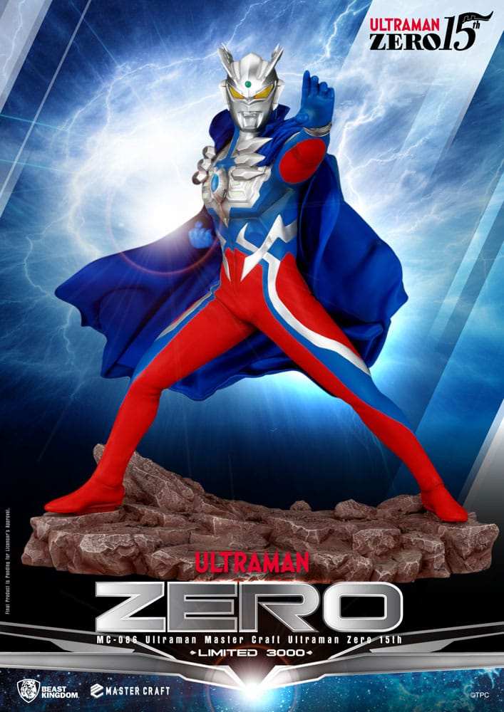 Ultraman Master Craft Statue Ultraman Zero 15th 41 cm - Smalltinytoystore