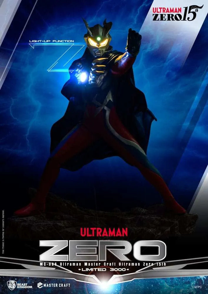 Ultraman Master Craft Statue Ultraman Zero 15th 41 cm - Smalltinytoystore