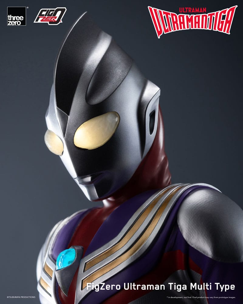 Ultraman Tiga FigZero Actionfigur 1/6 Ultraman Tiga Multi Type 32 cm - Smalltinytoystore