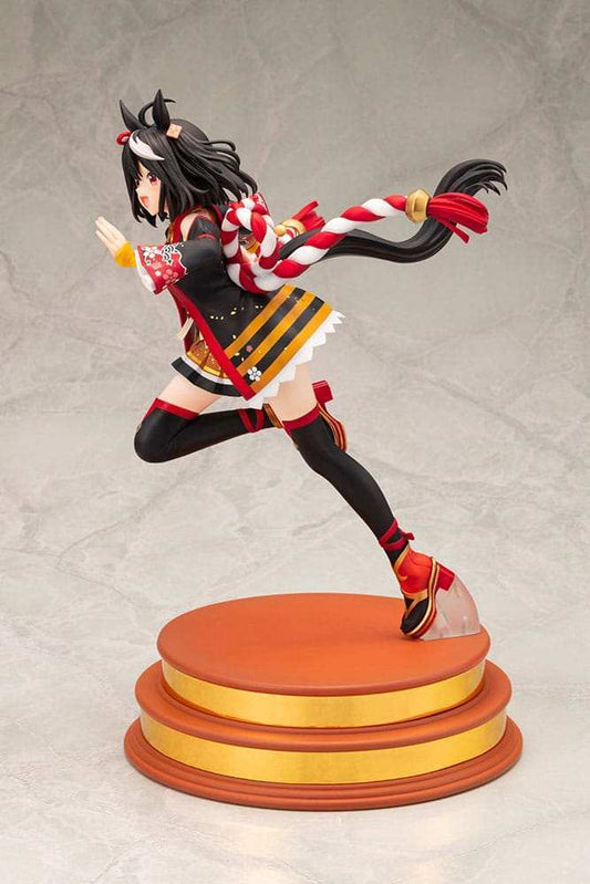 Uma Musume Pretty Derby PVC Statue 1/7 Outrunning the Encroaching Heat Kitasan Black 30 cm - Smalltinytoystore