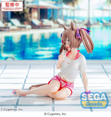Uma Musume Pretty Derby Yumemirize PVC Statue Smart Falcon Gaze on Me! 14 cm - Smalltinytoystore