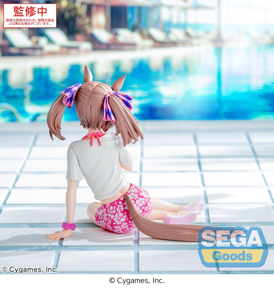 Uma Musume Pretty Derby Yumemirize PVC Statue Smart Falcon Gaze on Me! 14 cm - Smalltinytoystore