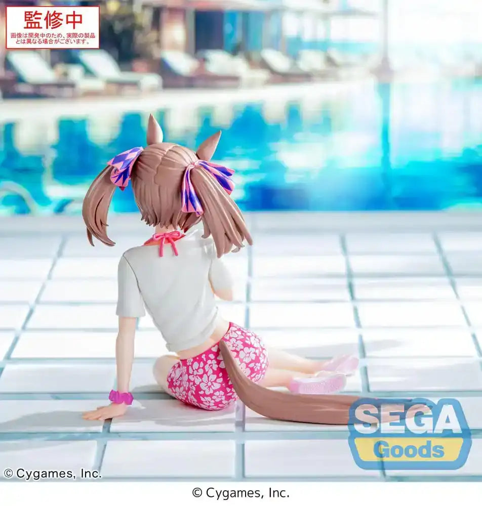 Uma Musume Pretty Derby Yumemirize PVC Statue Smart Falcon Gaze on Me! 14 cm - Smalltinytoystore