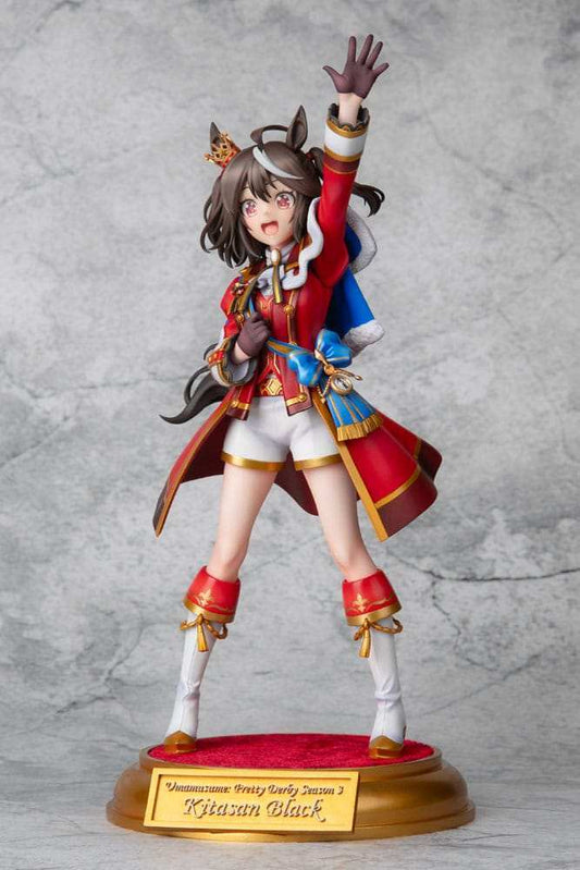 Uma Musume Pretty Dirby PVC Statue 1/7 Kitasan Black Fluttering Fulfillment Ver. 28 cm - Smalltinytoystore