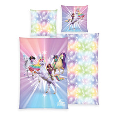 Unicorn Academy Bettwäsche Magic 135 x 200 cm - Smalltinytoystore