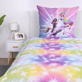 Unicorn Academy Bettwäsche Magic 135 x 200 cm - Smalltinytoystore