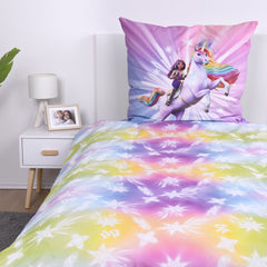 Unicorn Academy Bettwäsche Magic 135 x 200 cm - Smalltinytoystore