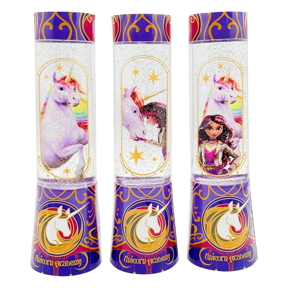 Unicorn Academy LED Glitzerlampen 15 cm Display (12) - Smalltinytoystore