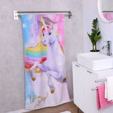 Unicorn Academy Velours-Handtuch Magic 75 x 150 cm - Smalltinytoystore