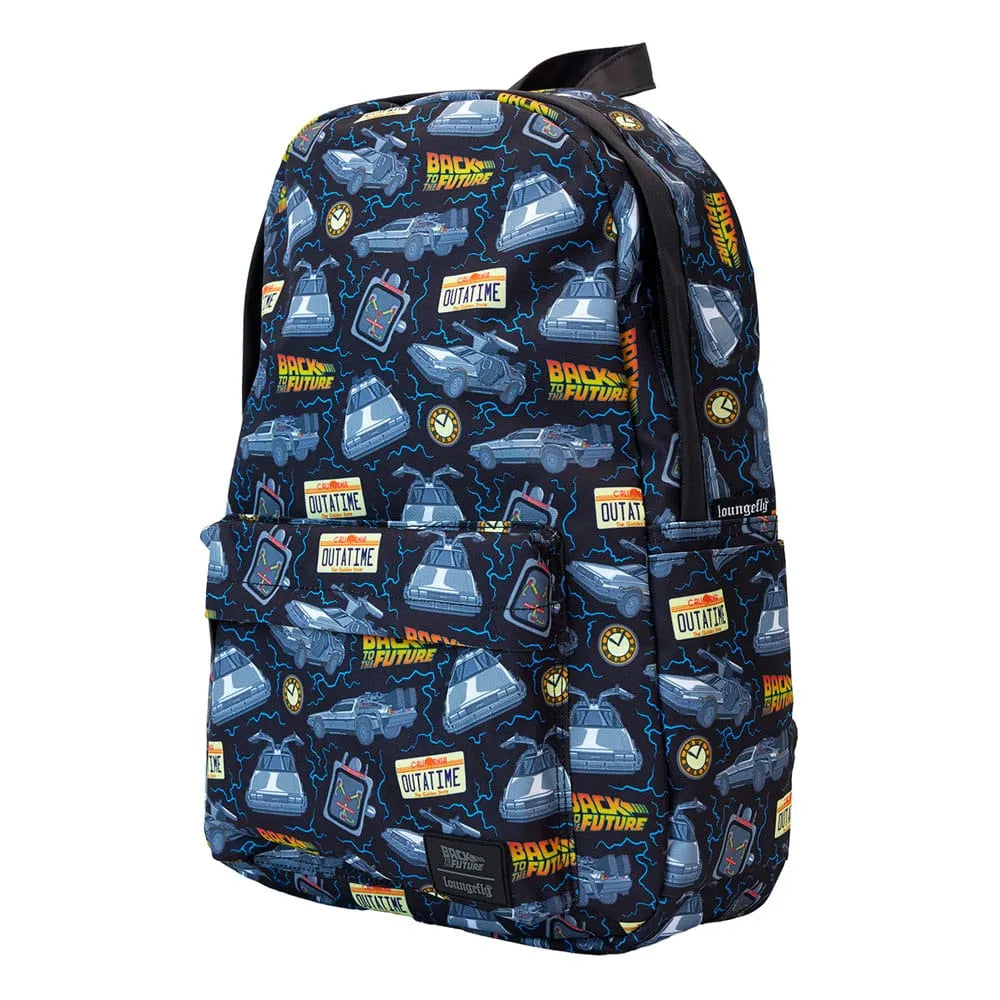 Universal by Loungefly Full-Size Nylon Rucksack Back to the Future 40th Anniversary - Smalltinytoystore