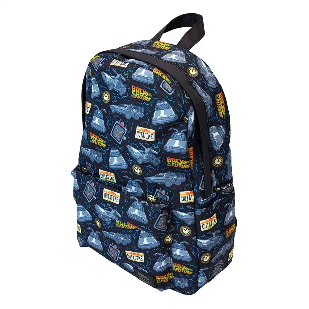 Universal by Loungefly Full-Size Nylon Rucksack Back to the Future 40th Anniversary - Smalltinytoystore