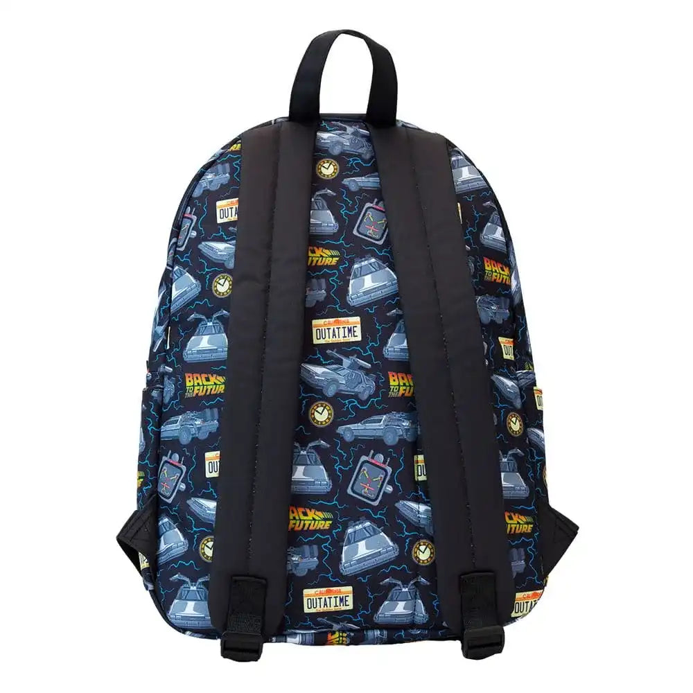 Universal by Loungefly Full-Size Nylon Rucksack Back to the Future 40th Anniversary - Smalltinytoystore