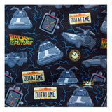 Universal by Loungefly Full-Size Nylon Rucksack Back to the Future 40th Anniversary - Smalltinytoystore