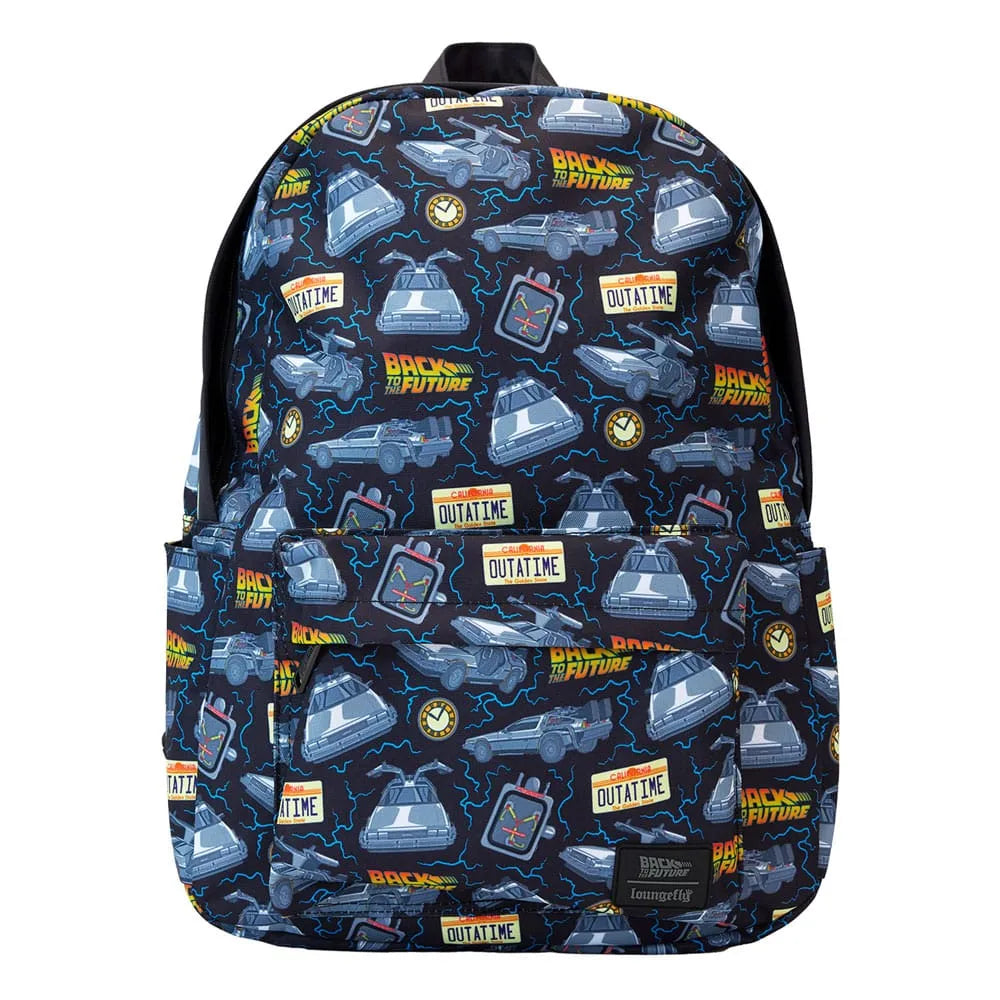 Universal by Loungefly Full-Size Nylon Rucksack Back to the Future 40th Anniversary - Smalltinytoystore