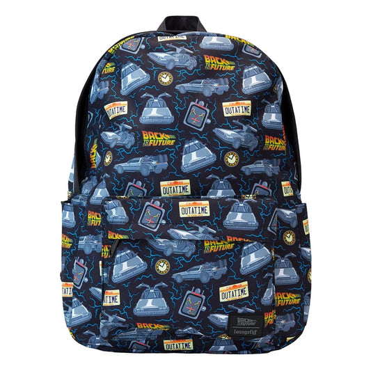 Universal by Loungefly Full-Size Nylon Rucksack Back to the Future 40th Anniversary - Smalltinytoystore