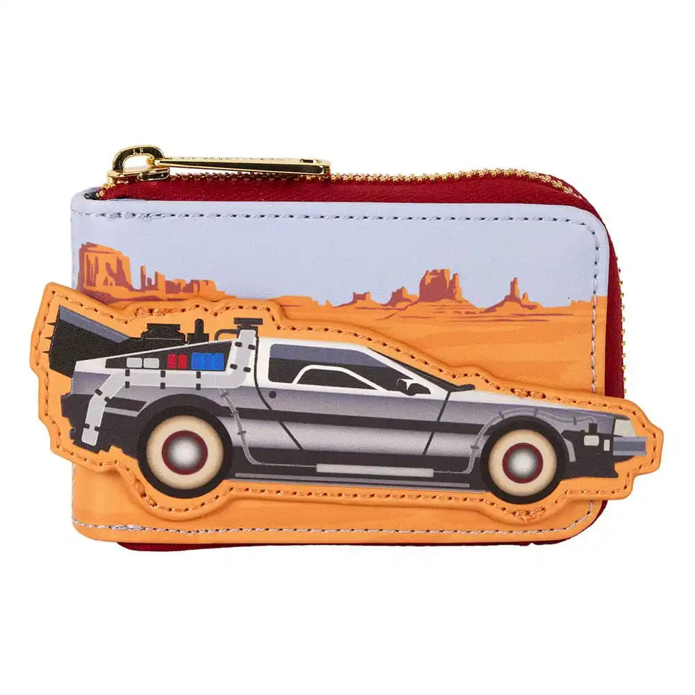Universal by Loungefly Geldbeutel Back to the Future 40th Anniversary Delorean - Smalltinytoystore