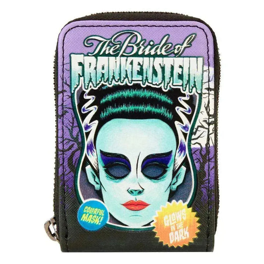 Universal Monsters by Loungefly Geldbeutel Bride of Frankenstein Neon Mask - Smalltinytoystore