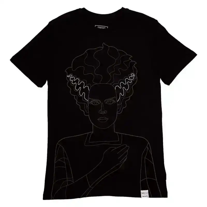Universal Monsters by Loungefly Tee T-Shirt Unisex Bride of Frankenstein Größe S