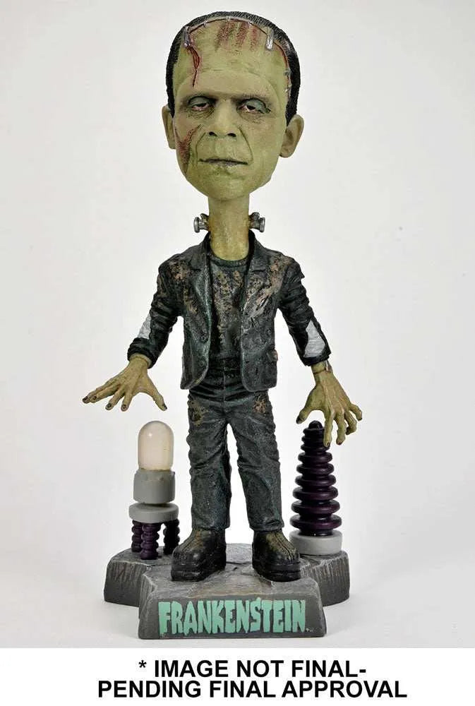 Universal Monsters Head Knocker Wackelkopf-Figur Frankensteins Monster 20 cm - Smalltinytoystore