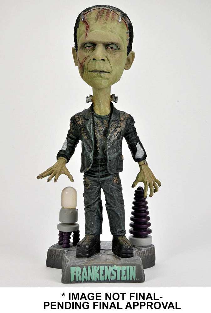 Universal Monsters Head Knocker Wackelkopf-Figur Frankensteins Monster 20 cm - Smalltinytoystore