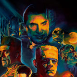 Universal Monsters Kunstdruck Collage by Chris Valentine 61 x 46 cm - ungerahmt