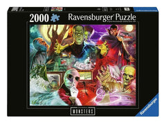 Universal Monsters Puzzle (2000 Teile) - Smalltinytoystore